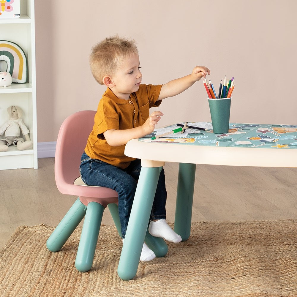 Smoby Scaunel cu spatar pentru copii 18m+  Little roz