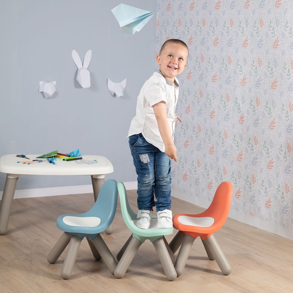 Smoby Scaunel cu spatar pentru copii 18m+  Sage green