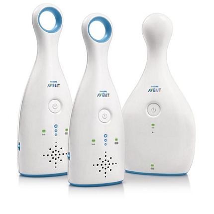 Philips Avent Sistem AUDIO analog de monitorizare cu 2 unitati de baza SCD486/00