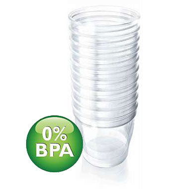Philips Avent recipiente VIA refolosibile 180 ml, 10 buc Imagine principală a produsului