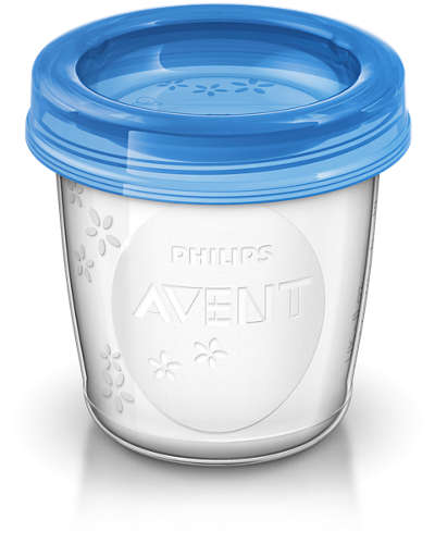 Philips Avent Recipiente pentru stocare lapte matern 180 ml 5buc/set 0m+ Imagine secundară a produsului