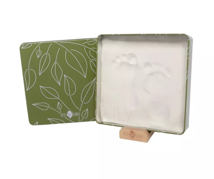 Petit Artichaut cutie cu kit amprenta pentru bebelusi 0m+ Olive Tree Imagine principală a produsului