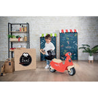 Chipolino Scooter Ride-On 18m+ Food Express rosu