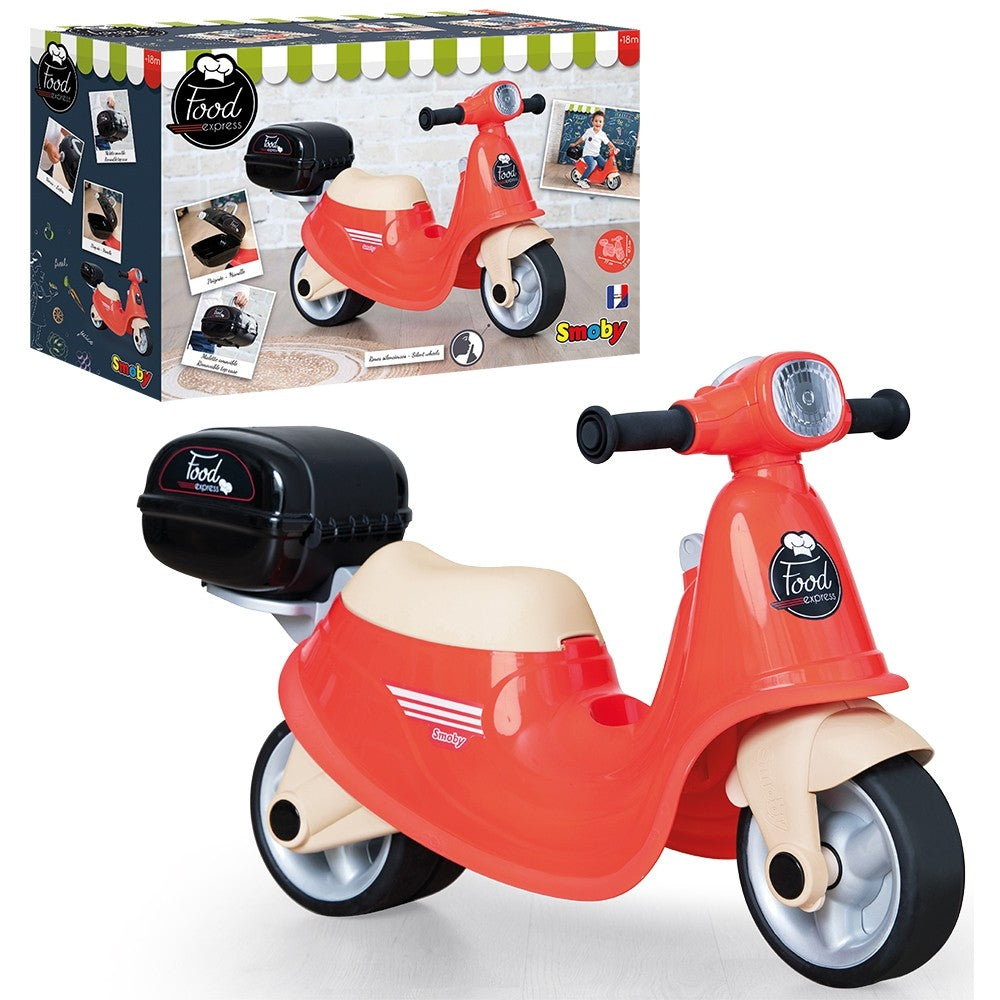 Chipolino Scooter Ride-On 18m+ Food Express rosu