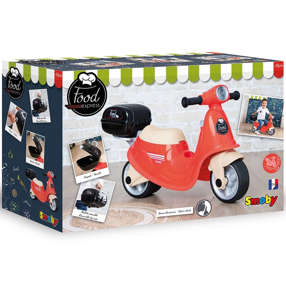 Chipolino Scooter Ride-On 18m+ Food Express rosu