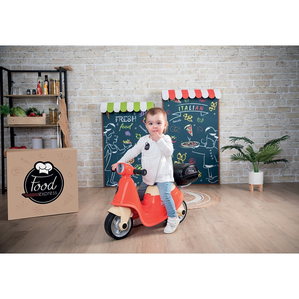 Chipolino Scooter Ride-On 18m+ Food Express rosu