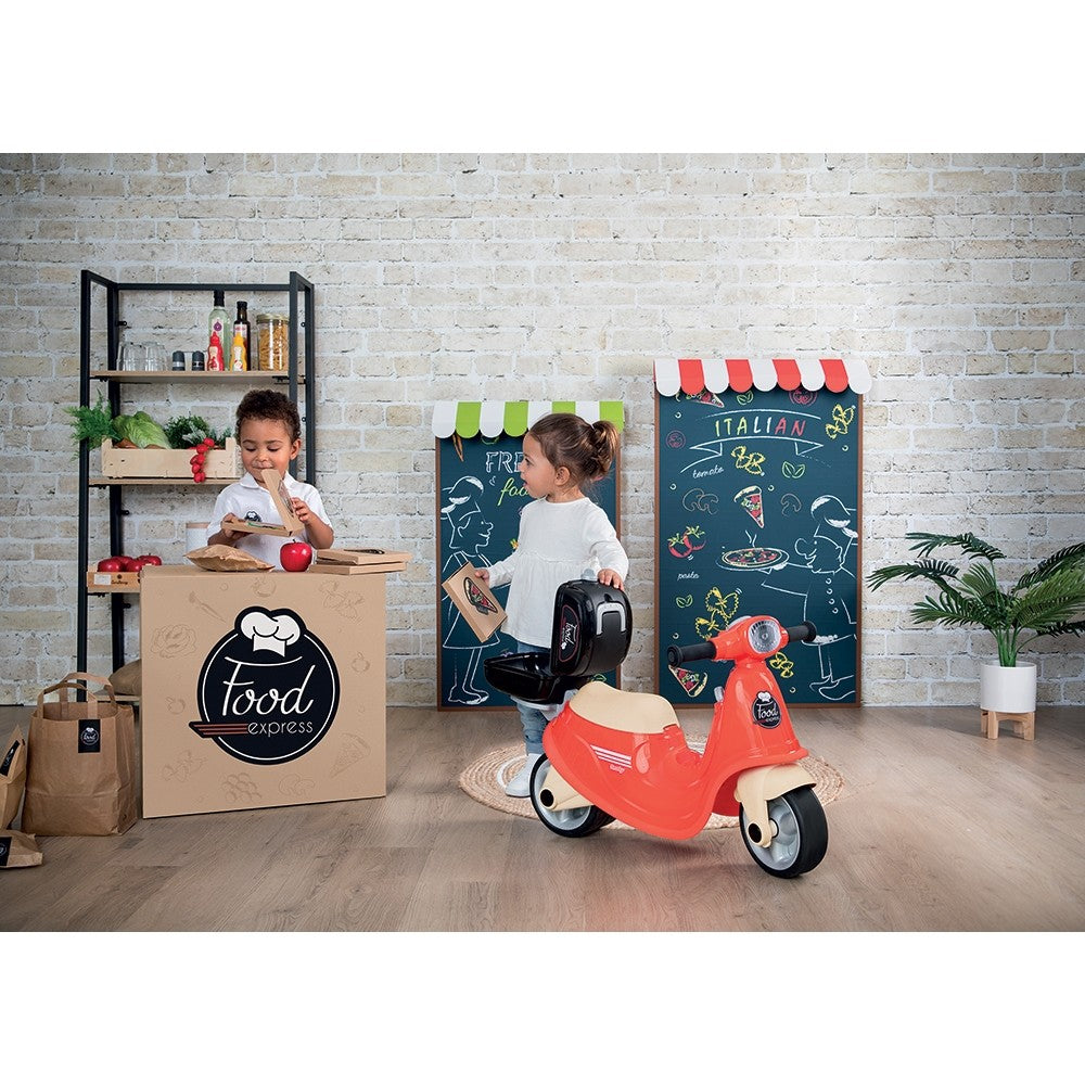 Chipolino Scooter Ride-On 18m+ Food Express rosu