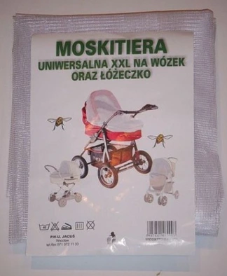 Senna plasa anti-tantari universala XXL pentru carucior si patut 01