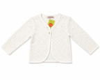 Uniforma cardigan fete Serena 5-12 ani, Cream