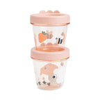 Done by Deer set 2 recipiente alimente 0m+ Tiny Farm Powder