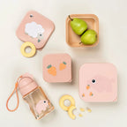 Done by Deer set 3 caserole pentru gustari 0m+ Tiny Farm Powder