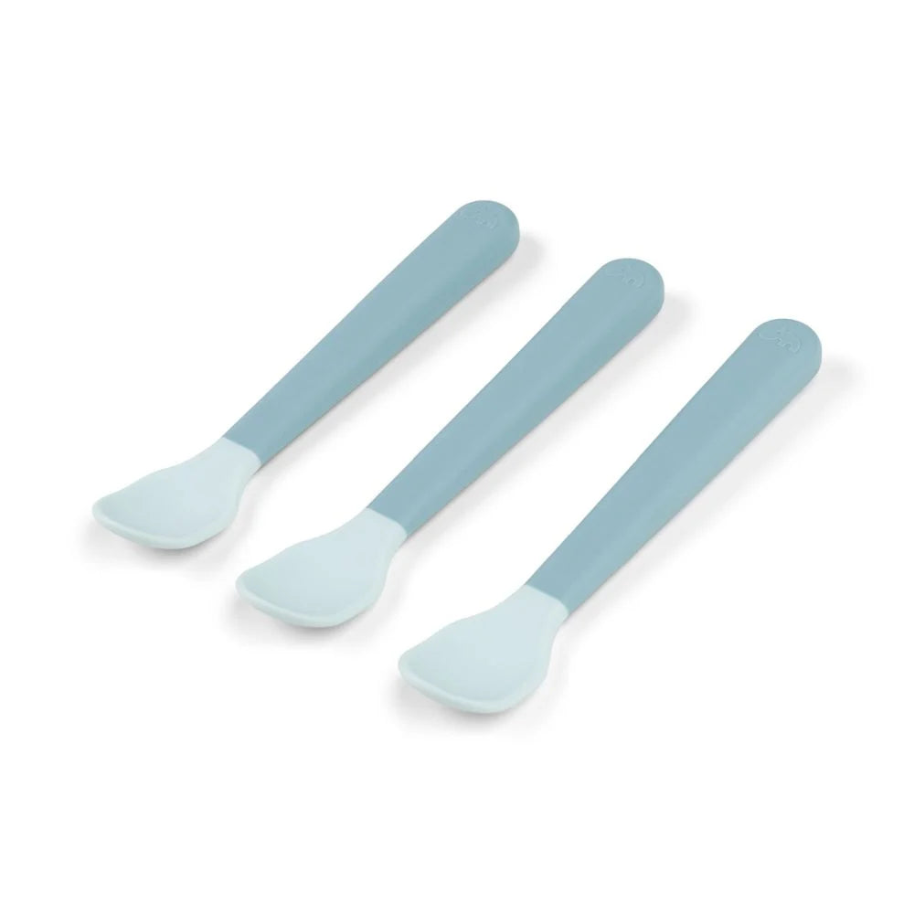 Done by Deer set 3 lingurite Foodie Easy-Grip 0m+ Blue