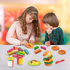 Lovin set plastilina 100% ECO 3 ani+ Burger Time