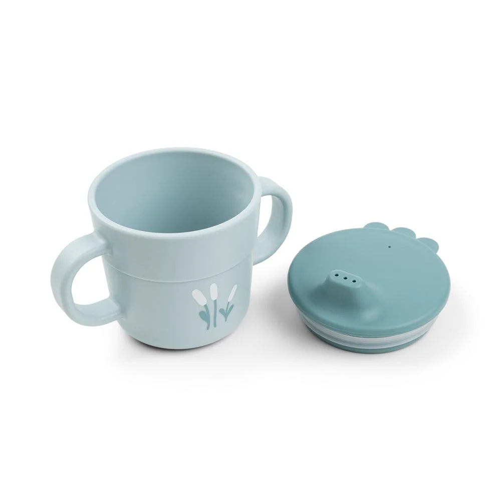 Done by Deer set pentru primele mese cu ventuza Foodie 0m+ Elphee Blue