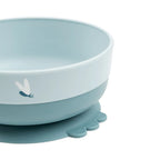 Done by Deer set pentru primele mese cu ventuza Foodie 0m+ Elphee Blue