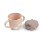 Done by Deer set pentru primele mese cu ventuza Foodie 0m+ Happy Clouds Powder