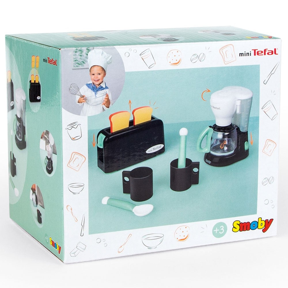 Smoby Set Tefal Breakfast 3 ani+ Negru 