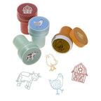 Little Dutch set stampile 16 bucati cu tus 3 ani+ Little Farm