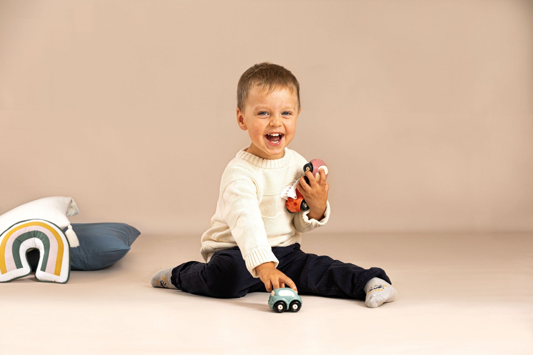 Smoby set vehicule cu 3 masinute 12m+