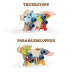 Quercetti Play Bio set constructie dinozauri 3 ani+