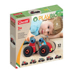 Quercetti Play Bio set constructie vehicule 3 ani+