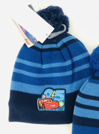 Setino caciula baieti captusita 54-56, Cars Navy CR-A-HAT-357 01