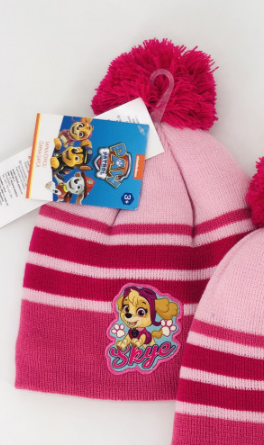 Setino caciula fete captusita 54-56, Paw Patrol Pink 771-976 01