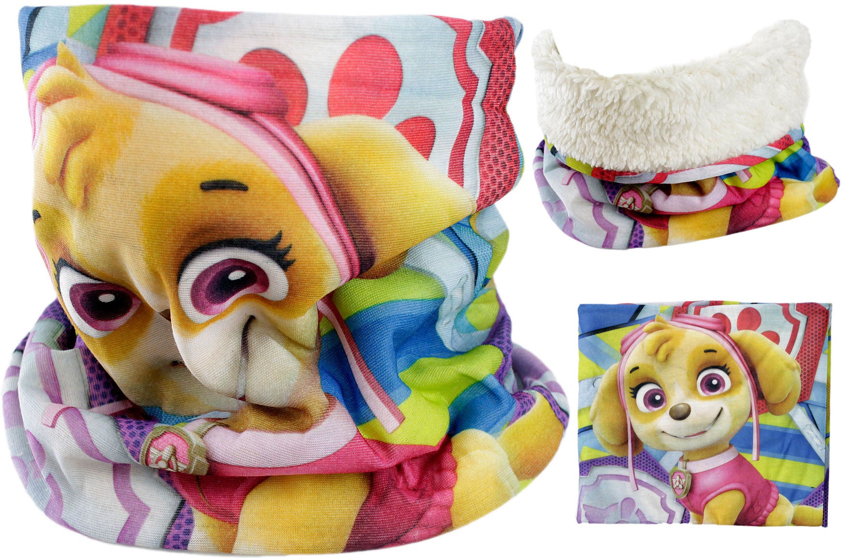 Setino fular copii 3 ani+, Paw Patrol Roz 850-428