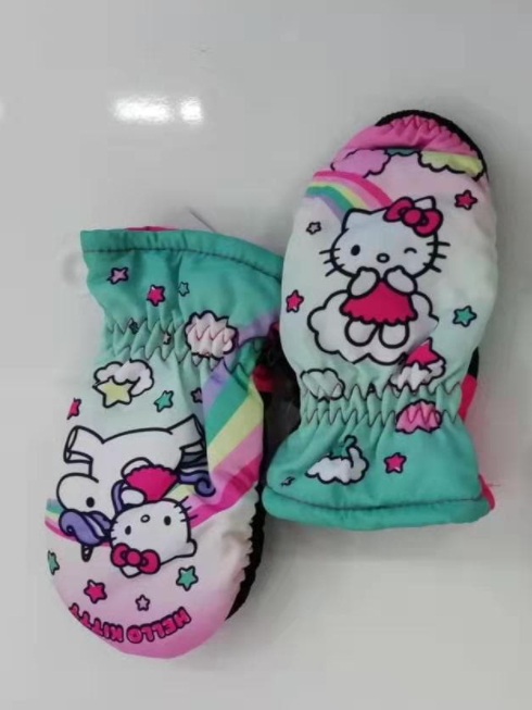 Setino manusa captusita 3 ani+, Hello Kitty cu roz 800-594