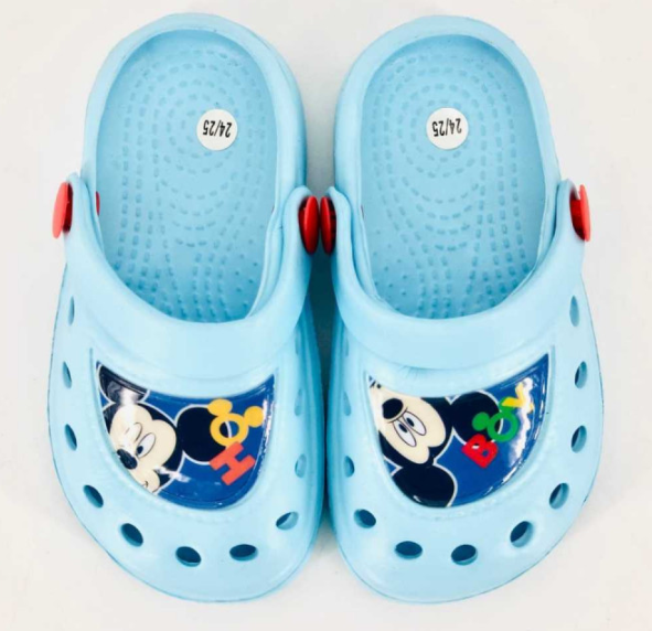 Setino papuci baieti tip saboti 22-32, Mickey Blue WD14265