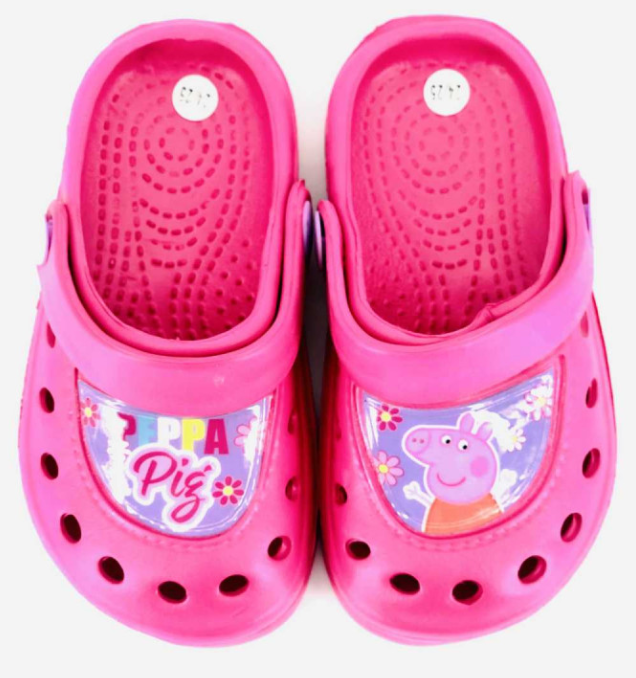 Setino papuci fetite tip saboti 22-32, Peppa Pig Fuxia PP14344 Imagine principală a produsului