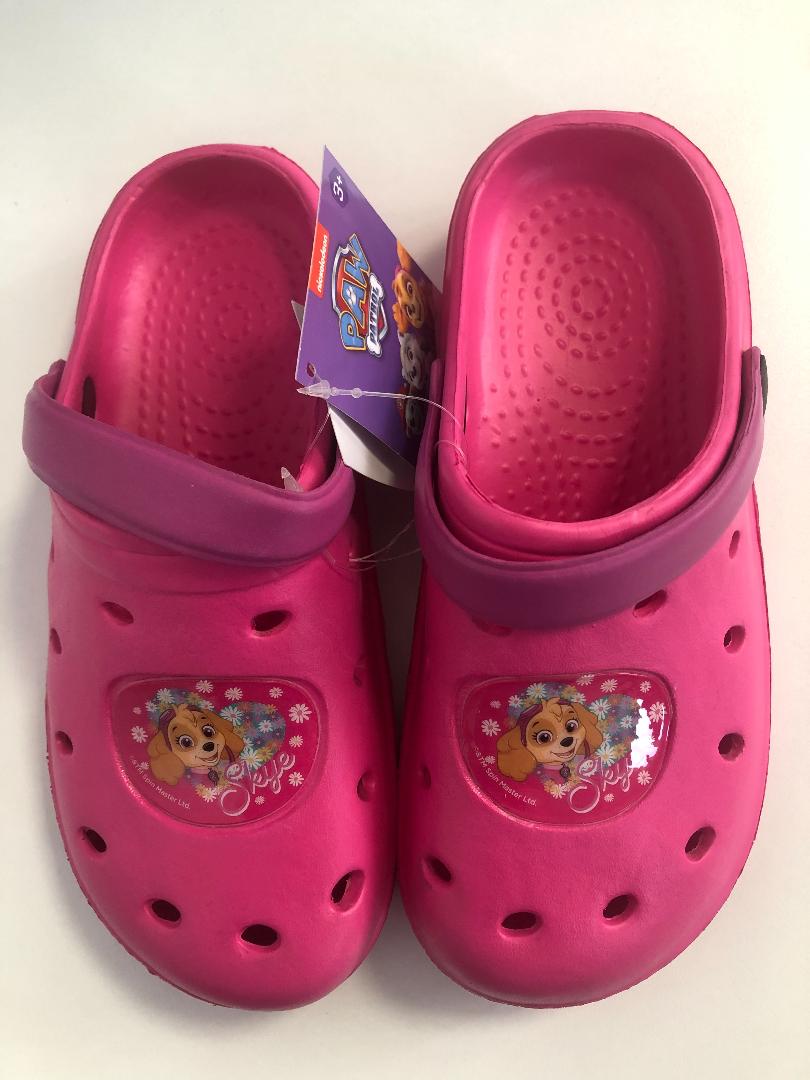 Setino papuci fetite tip saboti 22-33, Paw Patrol Fuxia  Imagine principală a produsului
