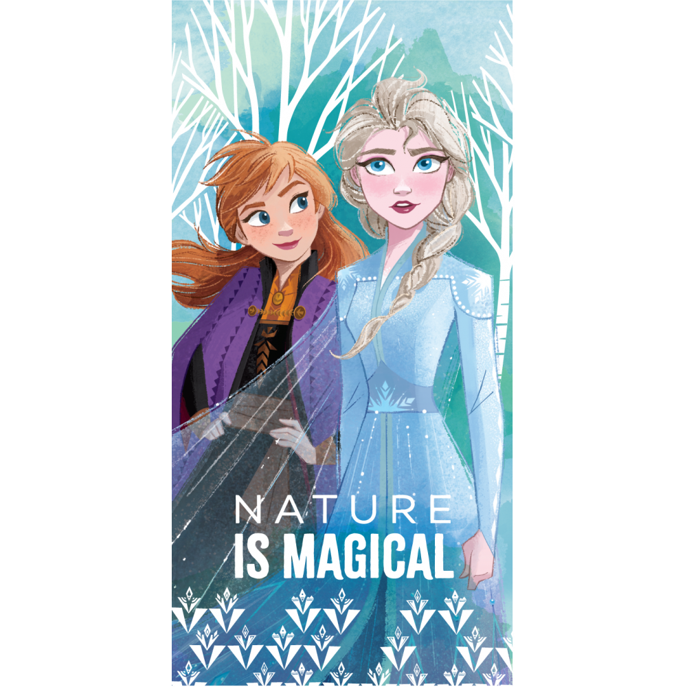 Setino prosop de plaja 70x140 cm 3 ani+, Frozen Imagine principală a produsului