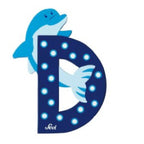Sevi Litera din lemn cu animale  "D"