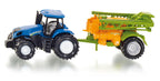 Siku Jucarie masinuta New Holland with Crop Sprayer 3ani+