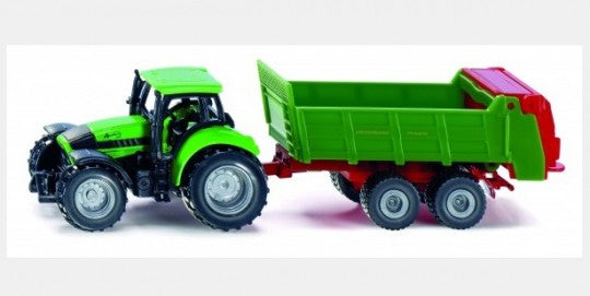 Siku Jucarie Masinuta Tractor with universal manure spreader 3ani+