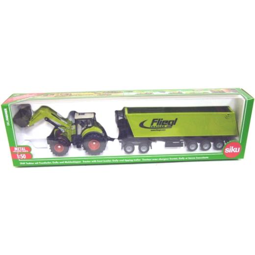 Siku Jucarie Masinuta Claas tractor with Front Loader 3ani+