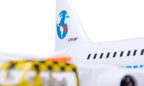 Siku avion comercial cu accesorii 3 ani+ Alb Franta