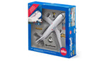 Siku avion comercial cu accesorii 3 ani+ Alb Franta