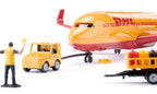 Siku jucarie masinuta 3 ani+ Avion DHL cargo aircraft with accessorie