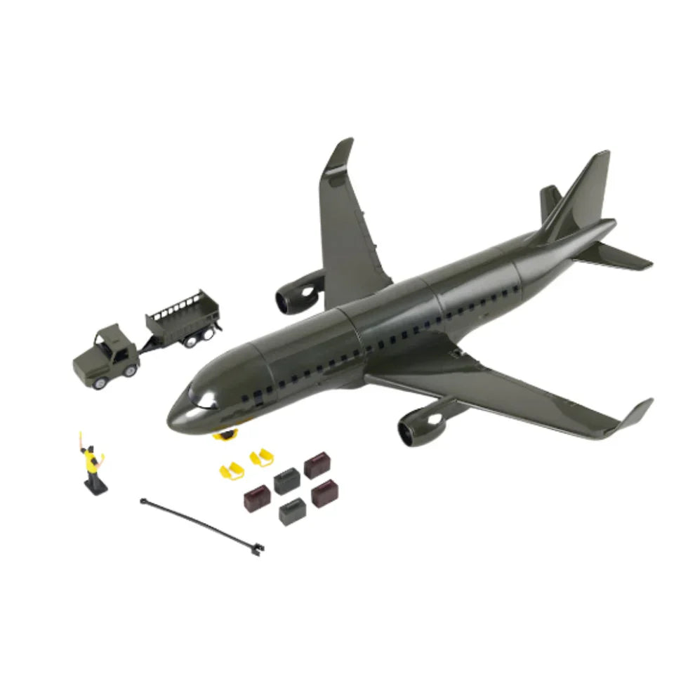 Siku avion militar 3 ani+ Verde kaki Imagine principală a produsului