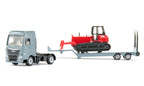 Siku jucarie masinuta 3 ani+ camion MAN Truck with Bulldozer