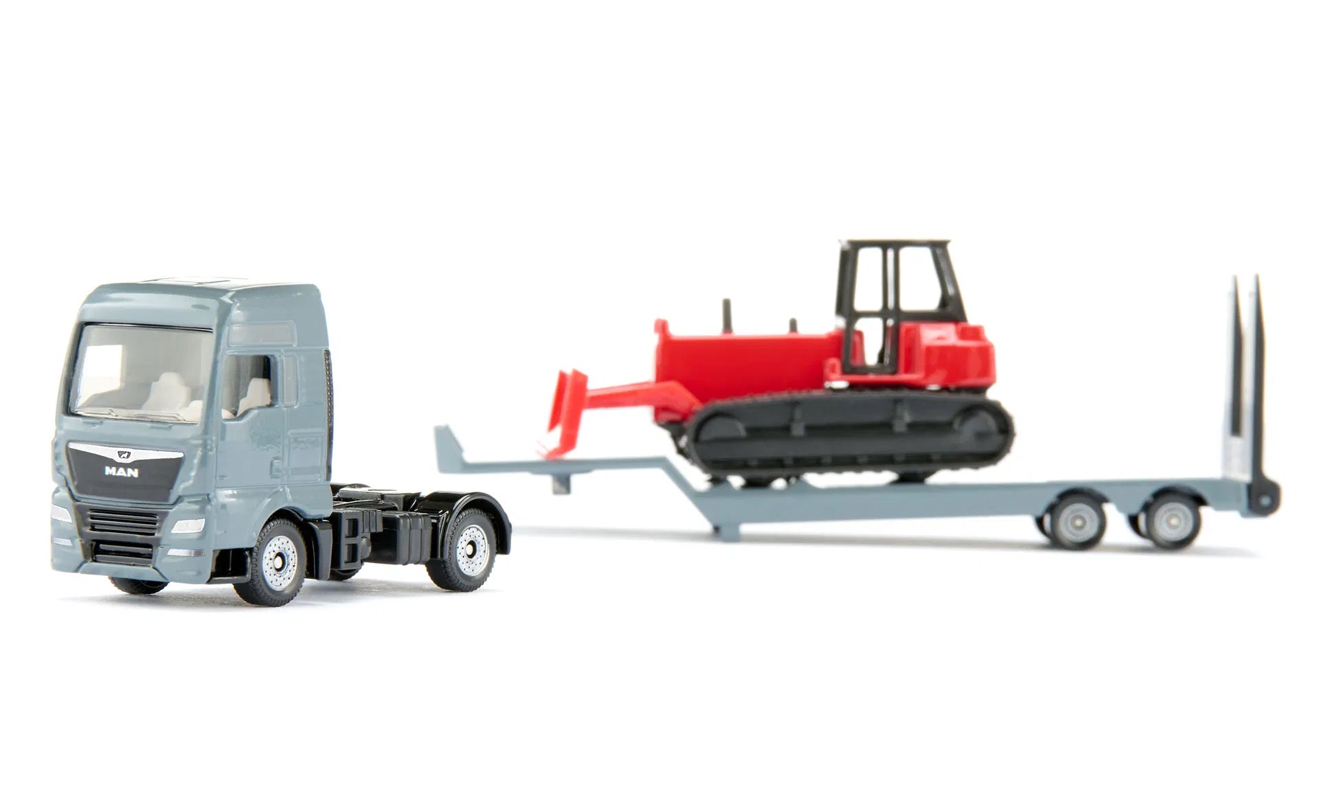 Siku jucarie masinuta 3 ani+ camion MAN Truck with Bulldozer
