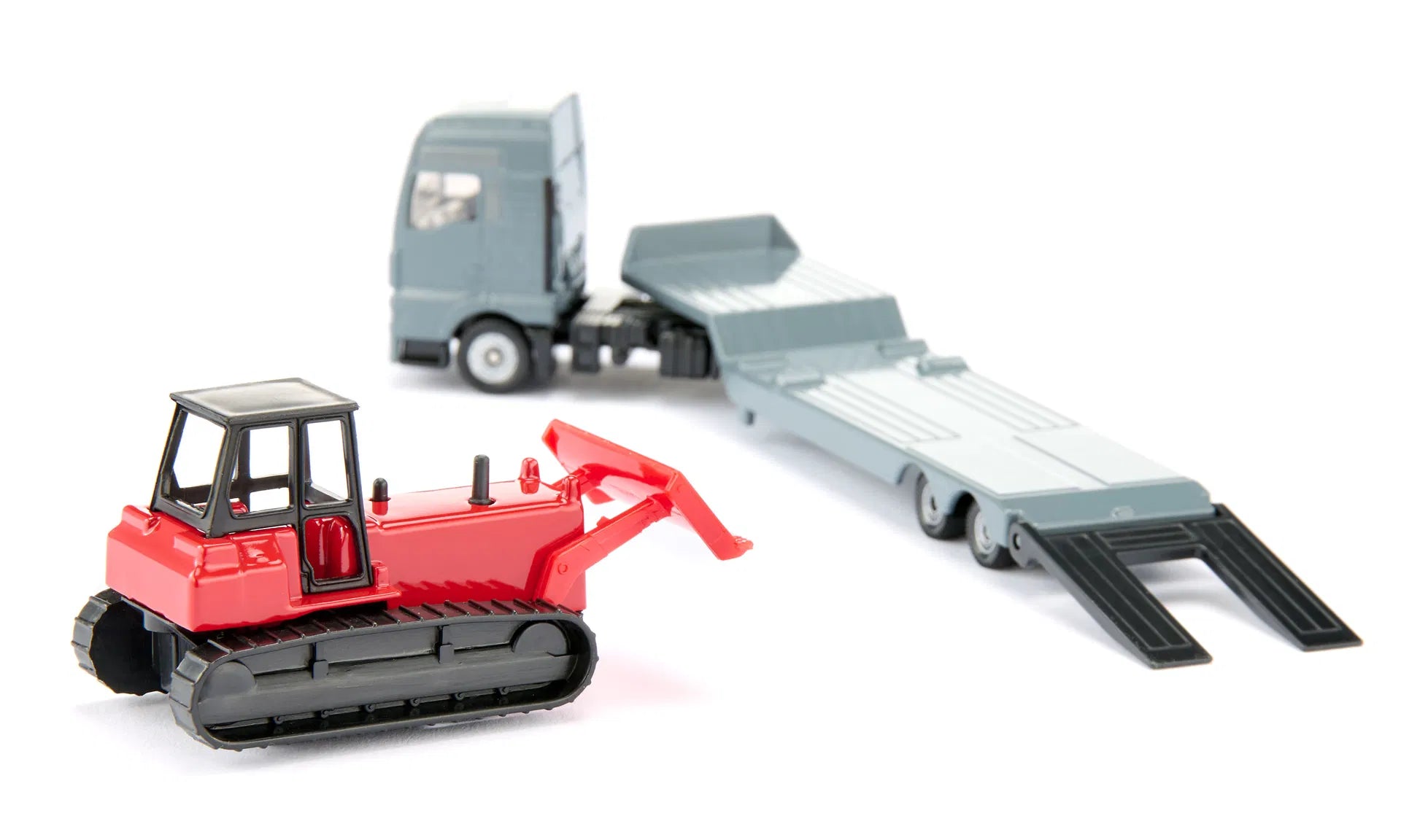 Siku jucarie masinuta 3 ani+ camion MAN Truck with Bulldozer