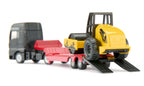 Siku jucarie masinuta 3 ani+ camion MAN truck with road roller