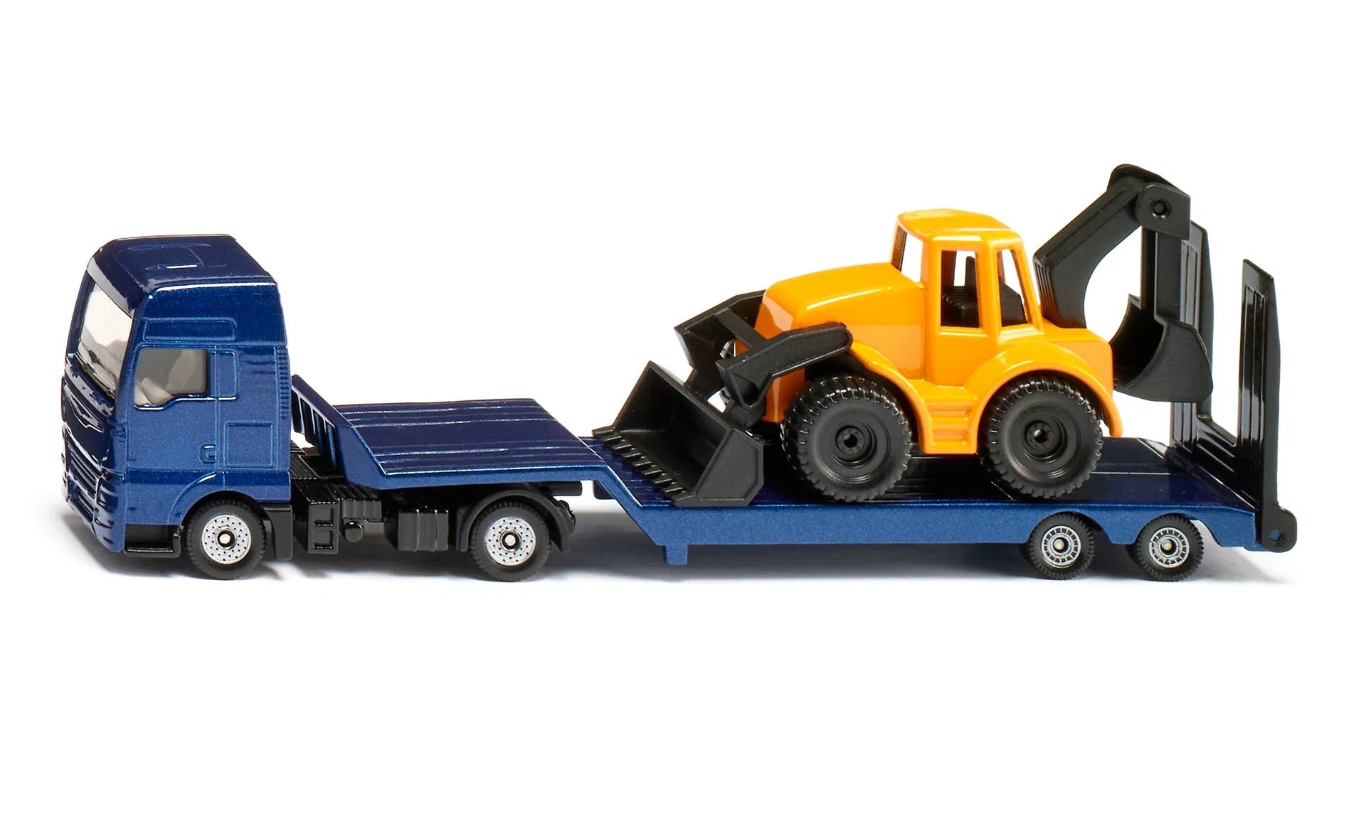 Siku jucarie masinuta 3 ani+ camion MAN Truck with Backhoe Loader Imagine principală a produsului