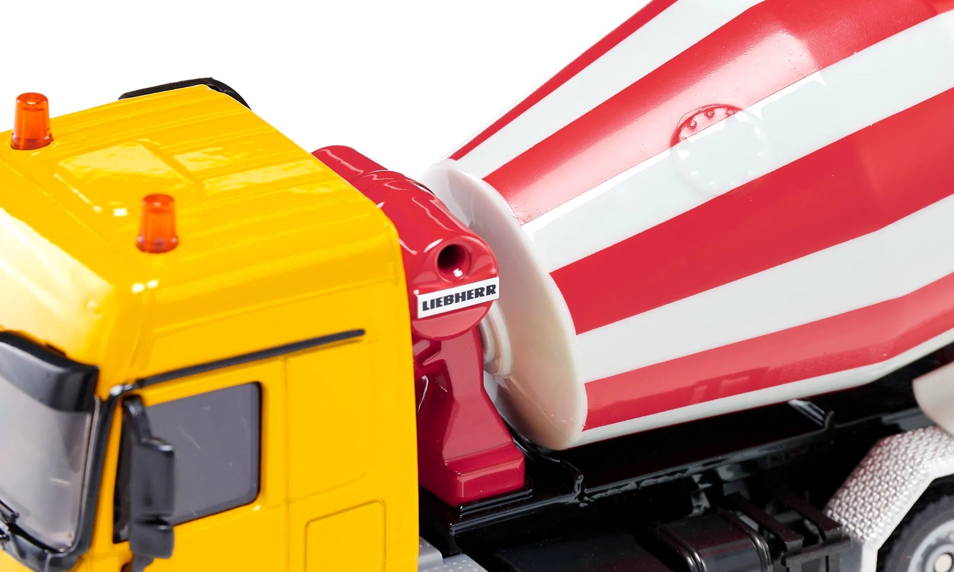 Siku jucarie betoniera Mixer truck 3 ani+ Portocaliu cu rosu