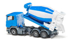 Siku jucarie betoniera Mixer Truck Scania 3 ani+ Albastru