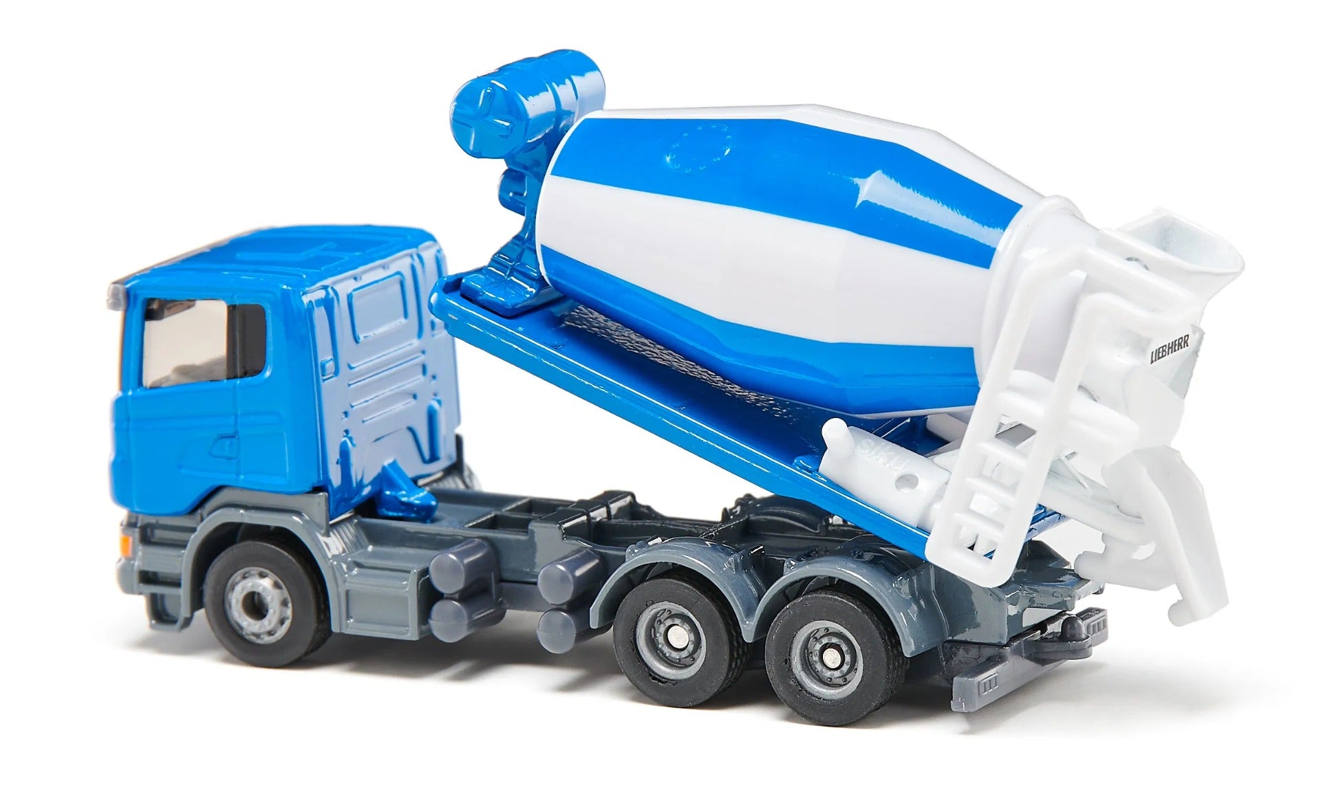 Siku jucarie betoniera Mixer Truck Scania 3 ani+ Albastru