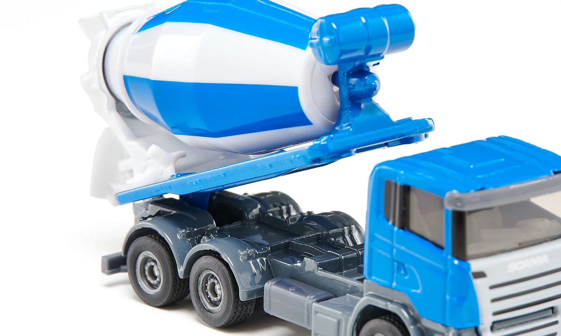 Siku jucarie betoniera Mixer Truck Scania 3 ani+ Albastru